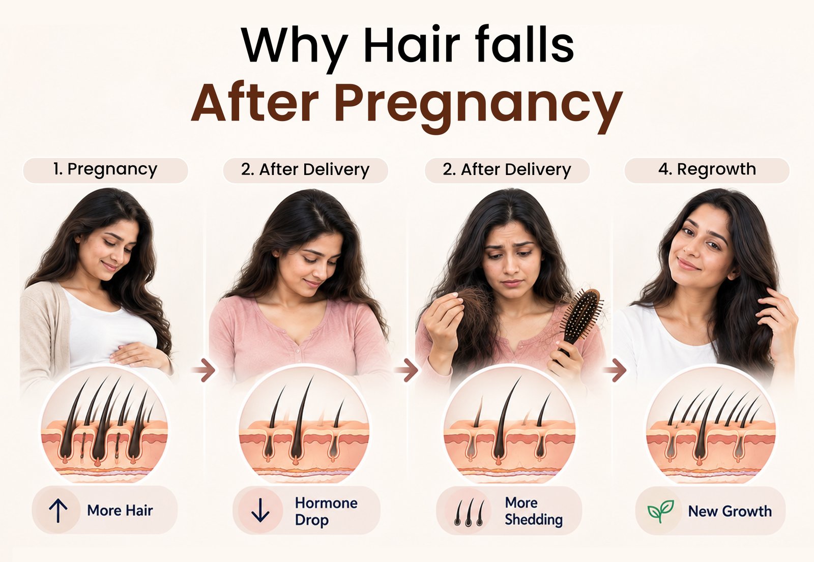 Post-Pregnancy Hair Fall